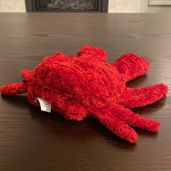 CALTOY Red Crab Hand Puppet Adorable Soft Plush Puppet Excellent Condition 9.5” - Picture 4 of 7